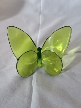 Baccarat Lucky Butterfly, Green